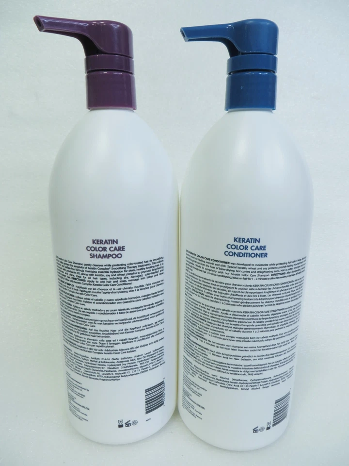 CHAMPÚ/ACONDICIONADOR KERATIN COMPLEX CUIDADO DEL COLOR 33,8 OZ Foto 2 de 4
