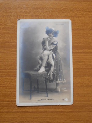 MISS CAIRNS WALERY PARIS TÄNZERIN CAN POSTKARTE EPOCHE SELTEN EROTIK