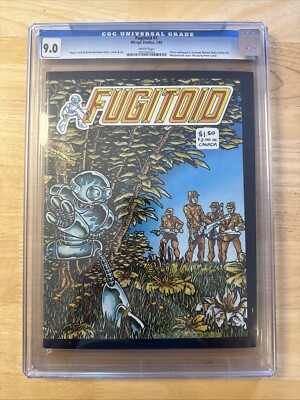 Fugitoid #1 - 1985 - TMNT - Teenage Mutant Ninja Turtles - RARE! - VF/NM CGC 9.0