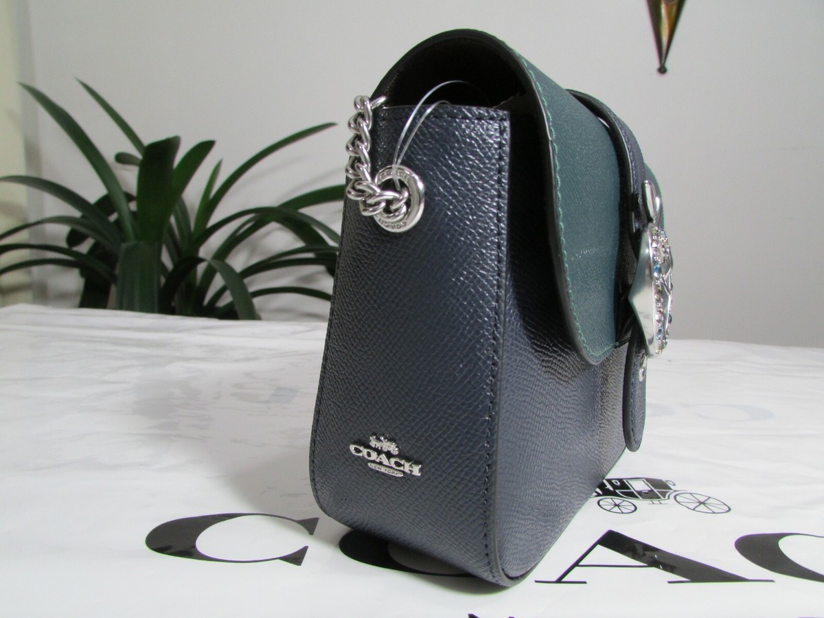 NWT Coach Leather Gemma Apple Buckle Crossbody C6797 Forest  display picture 1
