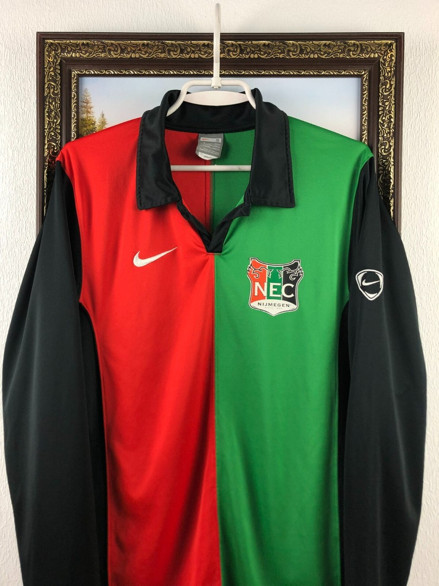 NEC Nijmegen Home football shirt 2008 Soccer Nike Jersey Long