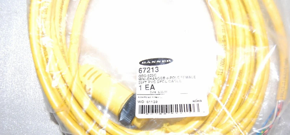 Banner Engineering 67213 MINI CHANGE FEMALE CABLE - Image 2 of 4