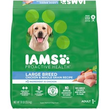 Iams Proactive Health Adult Dog Dry Food for Large Breed - 30lbs
