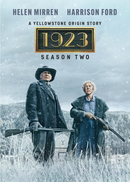 Paramount 1923 A Yellowstone Origin Story Season Two DVD 3-Disc Set Historical