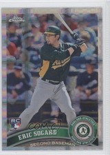 2011 Topps Chrome Retail X-Fractor Eric Sogard #184 0w8