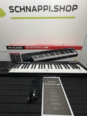 M-AUDIO Keystation 49 MKIII - Kompakter 49-Tasten MIDI Keyboard Controller