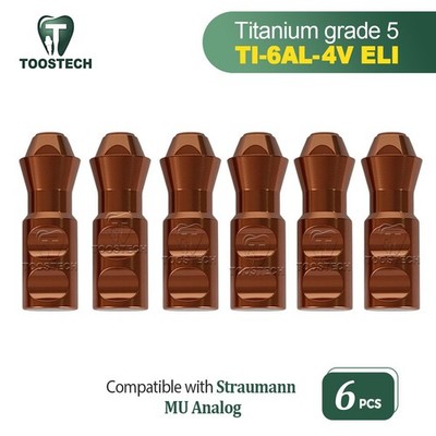 6pcs Multi unit analog MU lab analog fits Straumann Bone level  platform RC NC