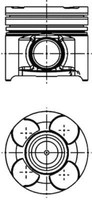 Kolbenschmidt Kolben FüR Alfa Romeo Cadillac Passend FüR Fiat Lancia Opel