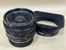 Leica Leitz Wetzlar Elmarit-R 24mm f/2.8 3 Cam Lens With Hood Made In Germany