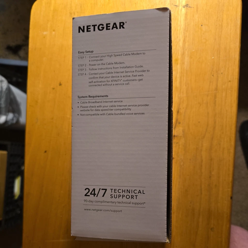 NETGEAR CM500 (CM500100NAS) 680 Mbps - Black - Image 3 of 4