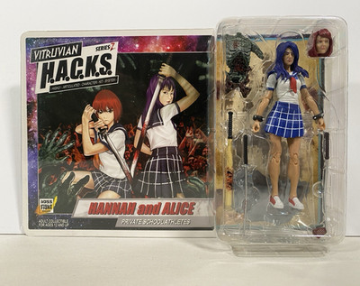 Vitruvian Hacks Series Z HANNAH & ALICE Private School Athletes H.a.c.k.s. 1:18