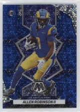2022 Panini Mosaic No Huddle Blue Mosaic Prizm 22/75 Allen Robinson II #111 et6