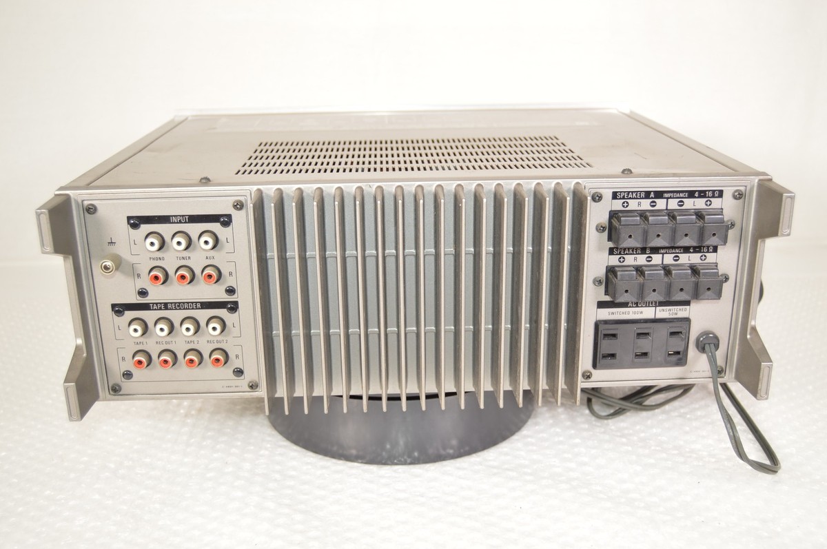 Sony TA-F4 Stereo Integrated Amplifier Silver Working Excellent | eBay