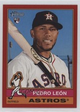 2025 Topps Heritage Red Border Pedro Leon Pedro León #271 0o2b