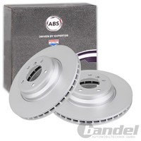 2X A.B.S. Bremsscheiben 348Mm Vorne Passend FüR Bentley Arnage BMW 3 X1
