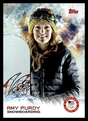 Amy Purdy 2014 Topps U.S. Olympic & Paralympic Team & Hopefuls #69 USA