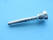 Blessing 5C Trumpet Mouthpiece - Old Style - Silver Plated - Nice  