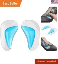 Washable Arch Support Insoles in Blue - Perfect for Flat or High Arches