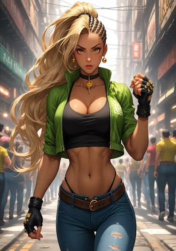 Carteles de personajes de Street Fighter Capcom impresiones regalos decoración del hogar arte de pared - Imagen 15 de 38
