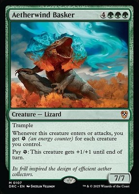 *MtG: 4x AETHERWIND BASKER - Commander Aetherdrift Mythic - magicman-europe*