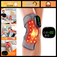 Knee Massager with Heat, Vibration Infrared Light Therapy for Pain Relief