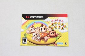 Super Monkey Ball Nokia N-Gage Complete CIB Very Good Condition! NICE!