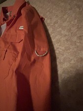 Magellan Men's L Fish Gear Shirt Relaxed Fit, Moisture Wicking, Orange