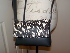Aimee Kestenberg Preston Mini Crossbody Bag Leather Static Calfhair NWT $128
