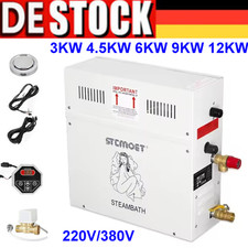 6/9/12KW Dampfbadgenerator STEAM GENERATOR SAUNA BATH Hause SPA Dampferzeuger
