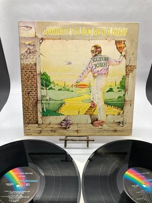 Elton John Goodbye Yellow Brick Road Vinyl 2LP 1973 MCA Record MCA2-10003