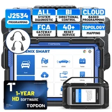 2025 TOPDON Phoenix SMART+ 24V HD KIT Advanced Scanner Programming Tool Bundle 
