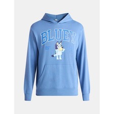  BLUEY  Mens , Boys, Womens , Girls Blue Graphic Hoodie Sweatshirt