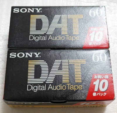 [ New ] SONY DAT 60 Digital Audio Tape lot of 20 260528