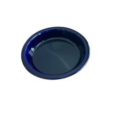 Dean & Deluca piatto da torta in ceramica blu cobalto 10 pollici gres USA 3631 WS