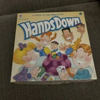 1999 Hands Down Family Board Game by Milton Bradley Hasbro Vintage