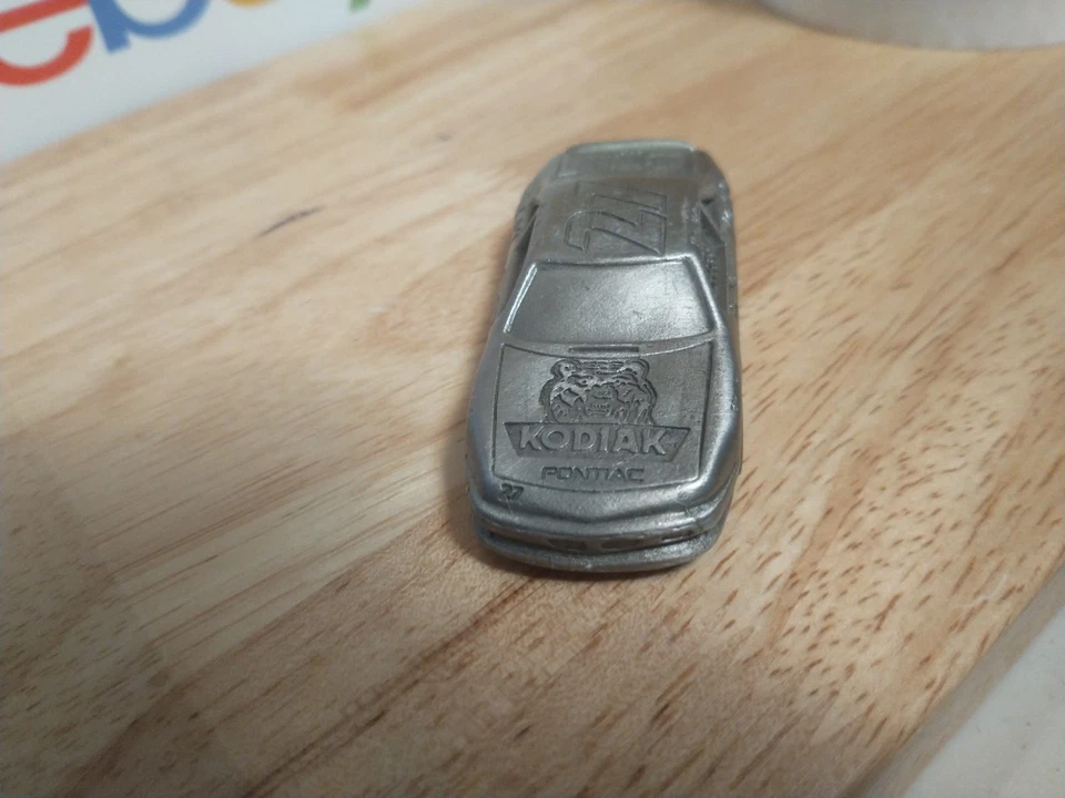 Action PEWTER 1/64 NASCAR diecast #27 Kodiak Rusty Wallace 1987 Pontiac loose - Image 3 of 4