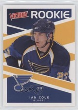 2010-11 Upper Deck Victory Rookie Ian Cole #303 0sr1