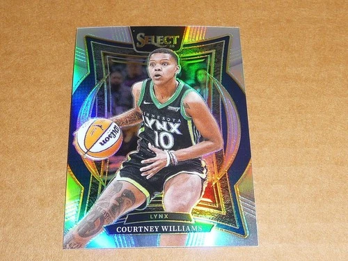 Courtney Williams 2025 Panini Prizm Courtney Williams #23 Silver Prizm