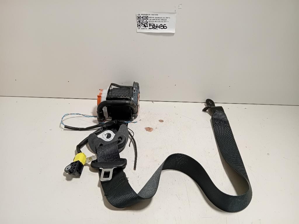 CINTURA DI SICUREZZA ANTERIORE DESTRA PER NISSAN Qashqai Serie 868854EA2A K9K64