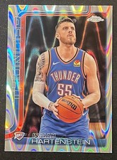 Isaiah Hartenstein 2025-26 Topps Chrome RayWave Refractor #181 Thunder