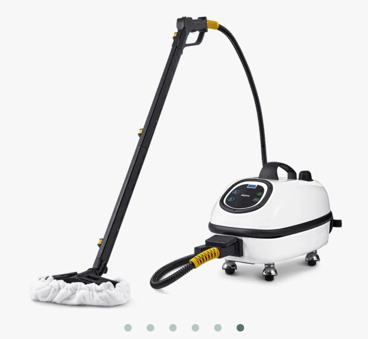 New Dupray Tosca Steam Cleaner With Accessories White MSRP $999