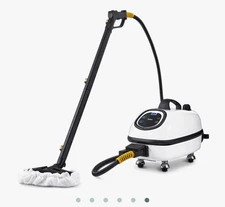 New Dupray Tosca Steam Cleaner With Accessories White MSRP $999