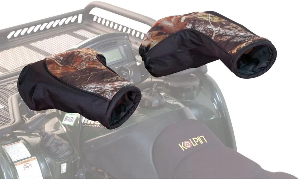 Plush Fleece Geartector Mitts - Durable Protection for ATV & Snowmobile Riders - Image 2 of 2