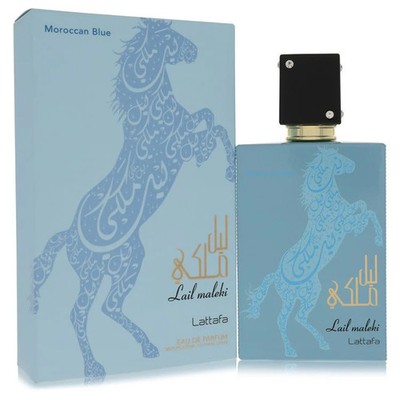 Lattafa Lail Maleki Morrocan Blue EDP Spray (Unisex) By Lattafa  3.4 oz / 100 ml