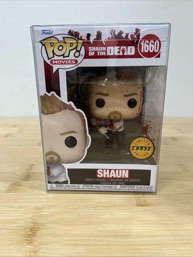 Funko POP! Movies Shaun of the Dead Bloody Shaun Chase Limited Edition #1660