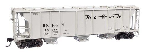 Tolva cubierta Walthers Mainline HO 7055 Denver Rio Grande D&RGW 50' PS-2 3 bahías | Zustand: New