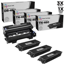 LD 3 for Brother TN460s and 1 DR400 Drum