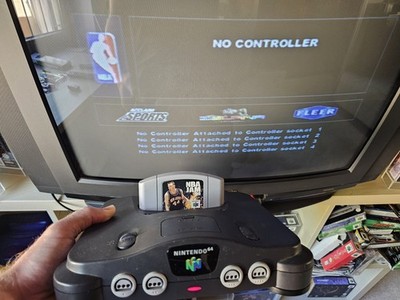 Nintendo N64 Konsole Spielekonsole Schwarz