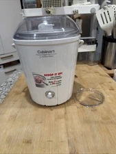 Cuisinart Frozen Yogurt-Ice Cream & Sorbet Maker Handle Bucket *