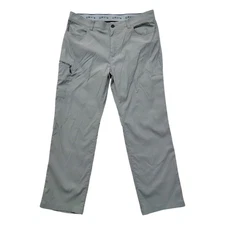 Orvis Men's Trek Stretch Hiking Pants Gray 38x30 (Fits 38x29) Water Repellant 